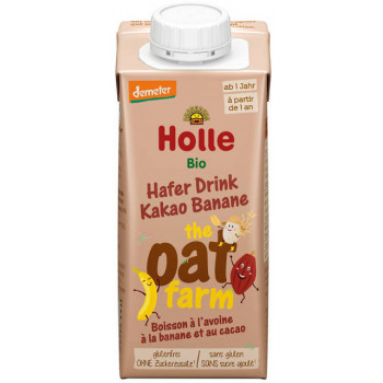 Holle Bio ovsený nápoj kakao a banán 200 ml